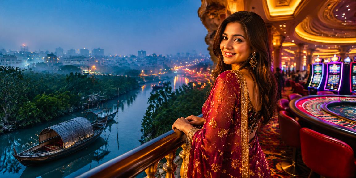 সুন্দরবনের রঙিন প্রাকৃতিক পরিবেশে বেটিং দৃশ্য